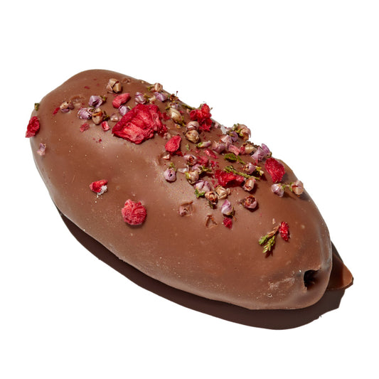 Mixed Herz Box Schokobeeren und Datteln