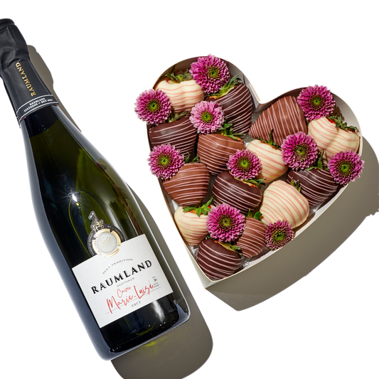 Classic Pure Herz Box Schokobeeren