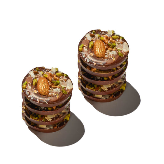 Schokotaler_Naturelle-Deluxe_Schokoturm_neun